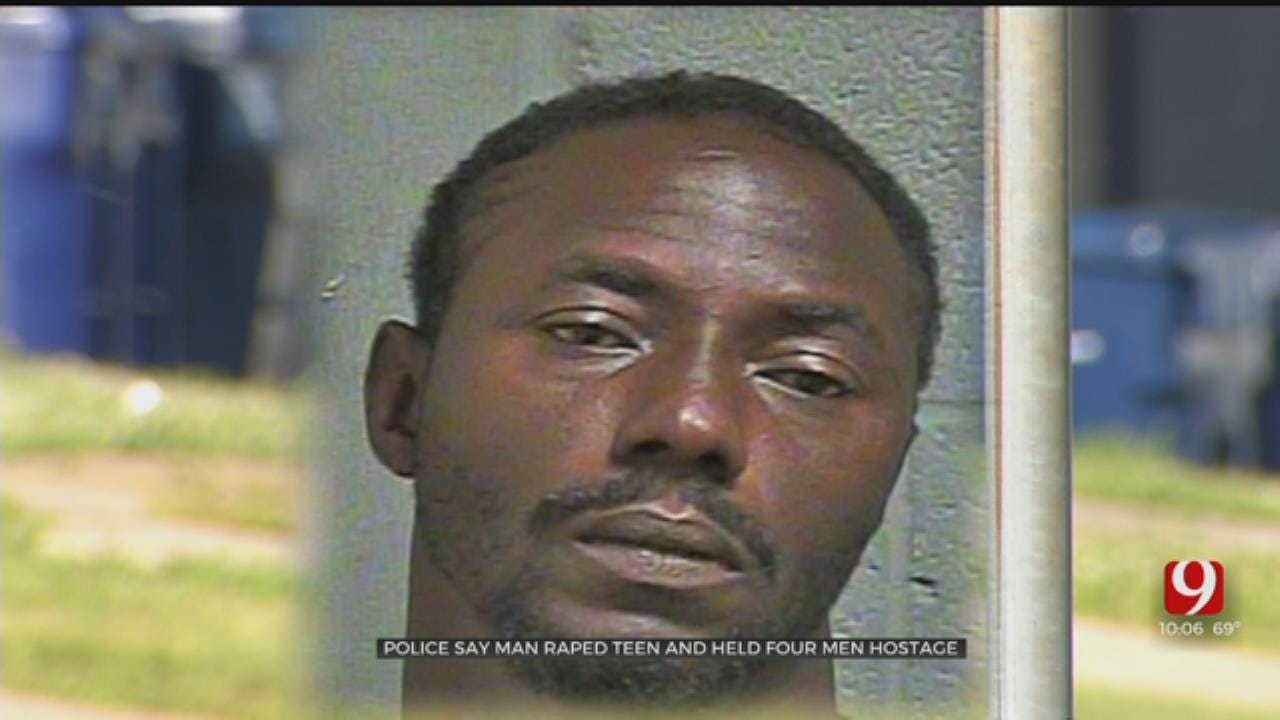 OKC Man Accused Of Raping Teen Girl And Forcing 4 Men To Watch