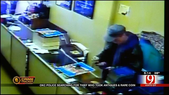 OKC Business Owners Catch Antiques, Coin Thief On Surveillance