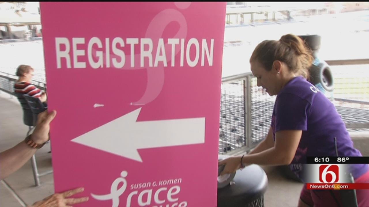 Volunteers Turn ONEOK Field Pink For Tulsa’s Race For The Cure