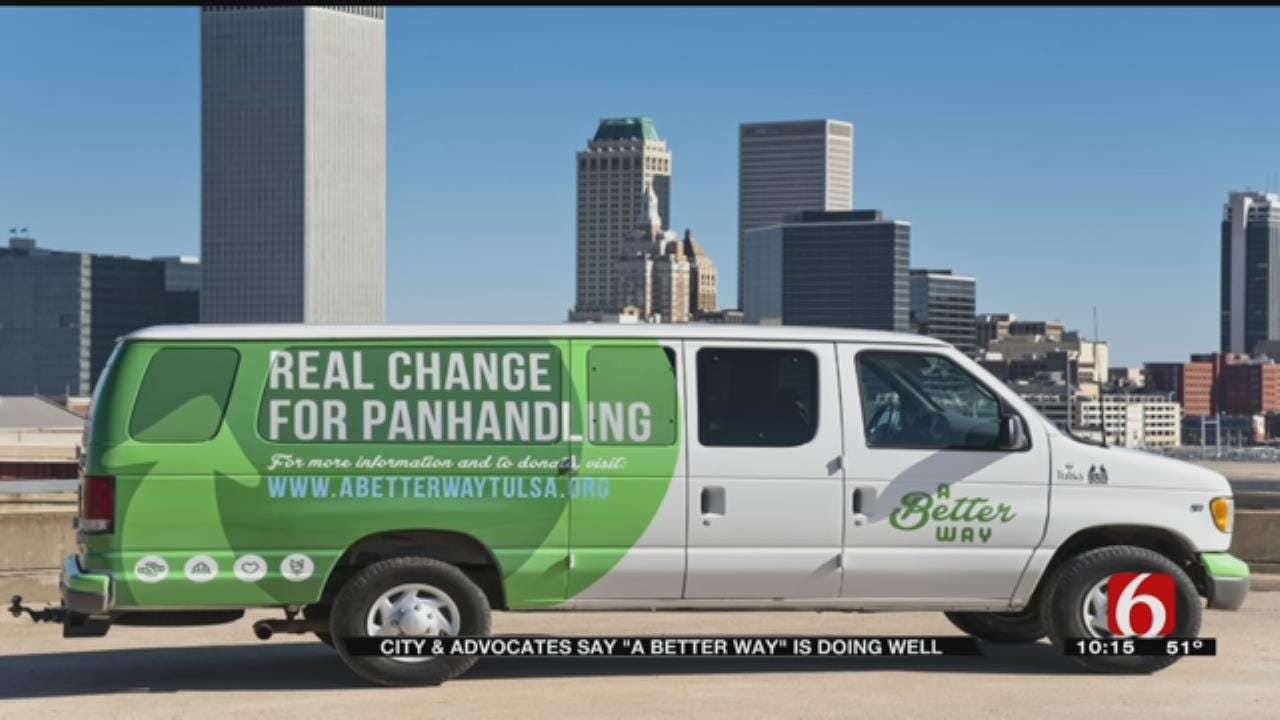 Tulsa Program Hopes To Help Panhandlers, Homeless