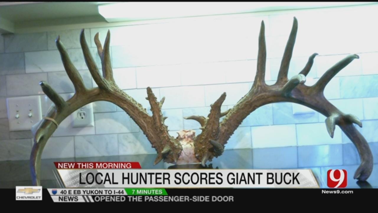 Edmond Man's Buck May Have Broken State Record