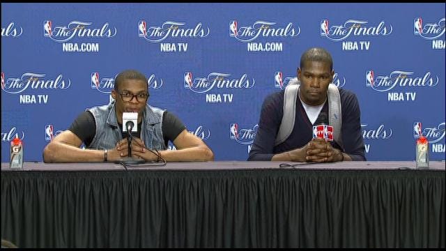 Kevin Durant, Russell Westbrook Post Game Interview