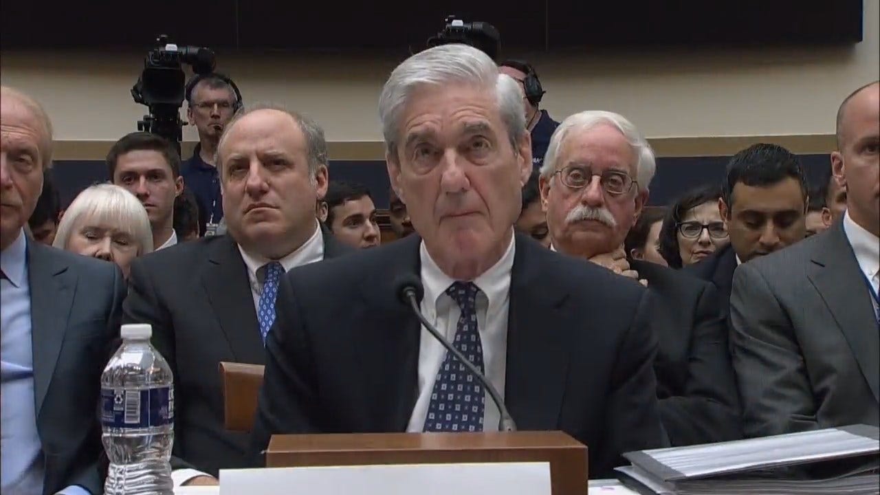 Mueller: I Did Not Clear Trump Of Obstruction Of Justice