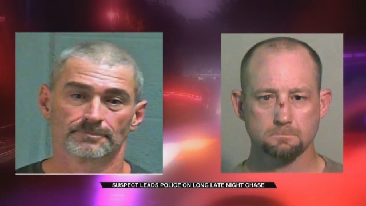 2 Longtime Criminals Behind Bars After High-Speed Chase Ends In OKC