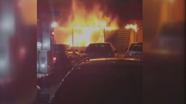 Manuel Camargo Video Of Tulsa Apartment Fire