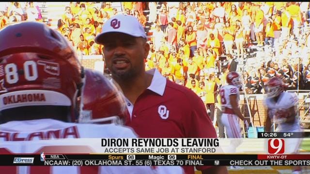 OU's Defensive Line Coach Diron Reynolds Leaving For Stanford