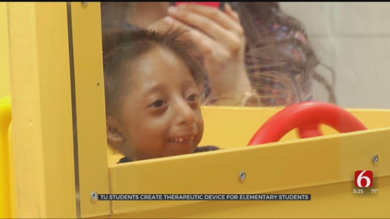 TU Students Design Device To Help Treat Children With Autism
