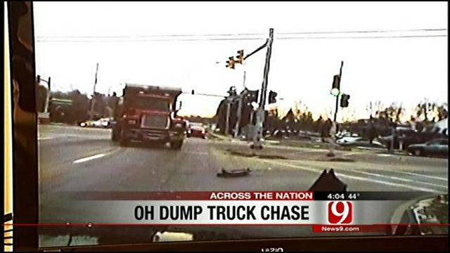 Teens Accused Of Stealing Dump Truck, Ramming Police Cars