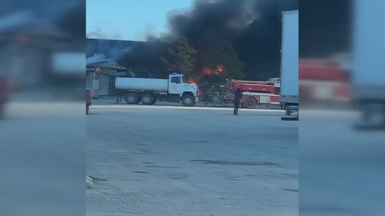 WATCH: Viewer Video Of Checotah Motel Fire
