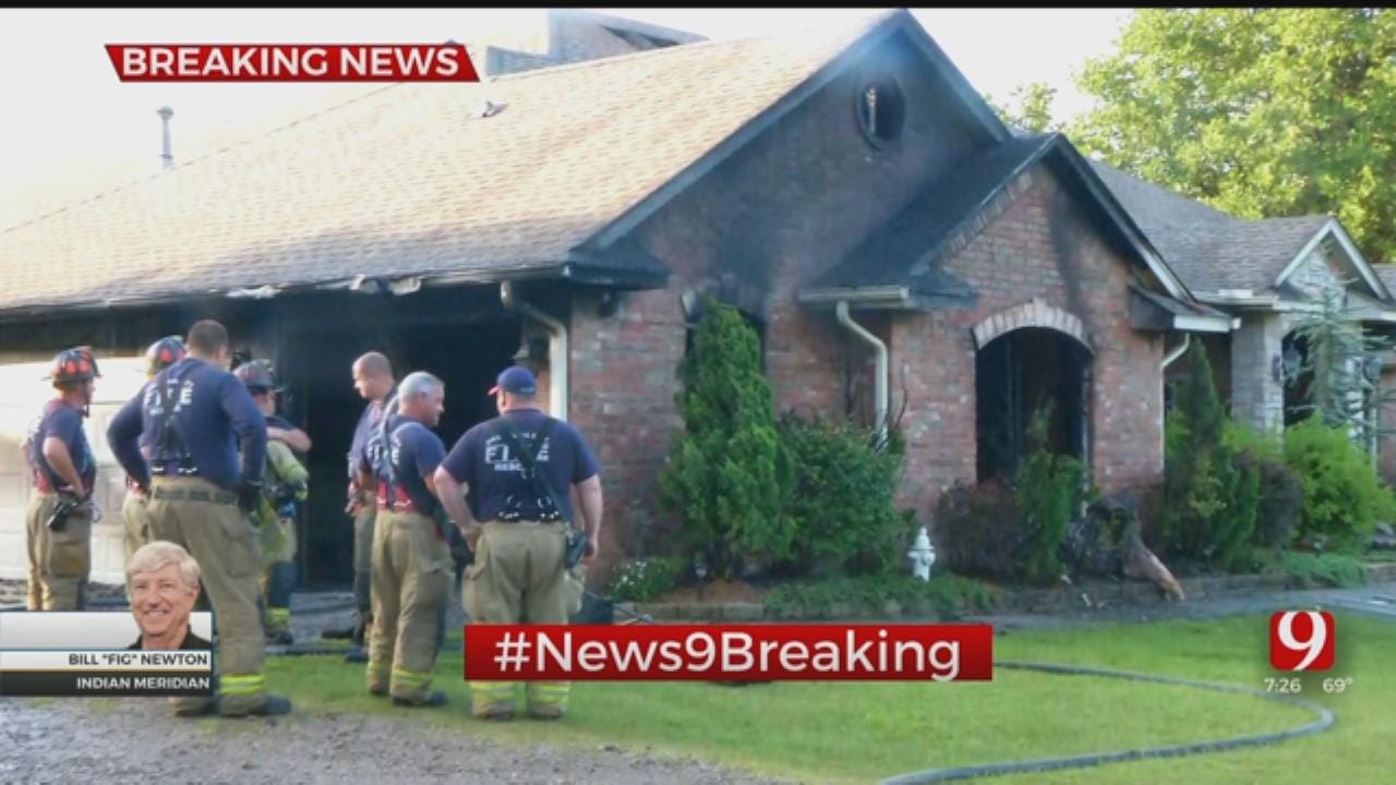 Choctaw Fire Causes $100 Thousand In Damage To Firefighters Home