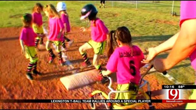 Lexington Special Needs Athlete Finds Home With T-Ball Team