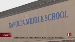 Sapulpa Public Schools Creek County Officials Team Up To Vaccinate Teachers And Support Staff