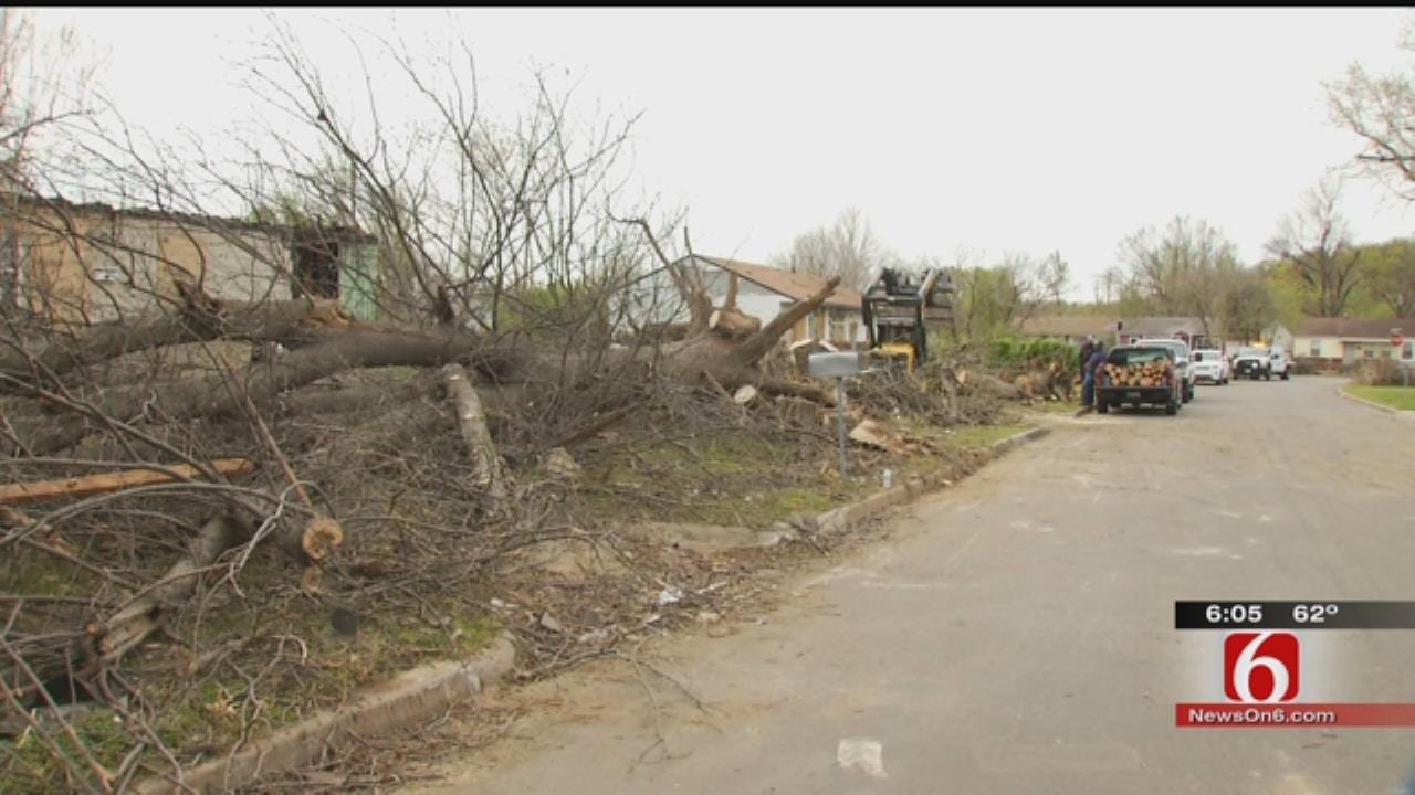 390 Structures Damaged By North Tulsa Tornado; Cleanup Continues