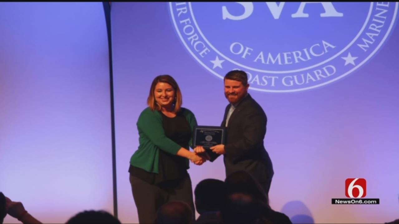 TU Student Recognized For Efforts Assisting Student Veterans