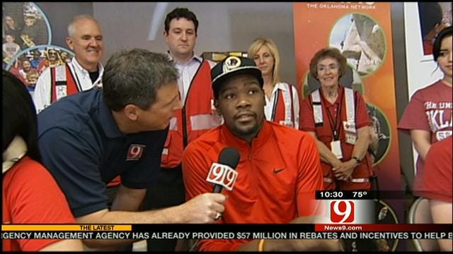Kevin Durant's Generosity Provides A Spark Of Hope