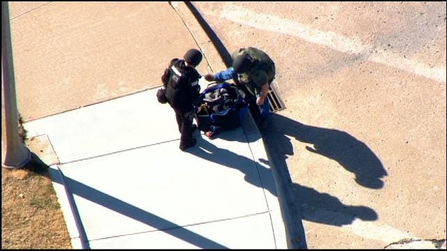 WEB EXTRA: Suspicious Package Found Near Downtown OKC Deemed Safe