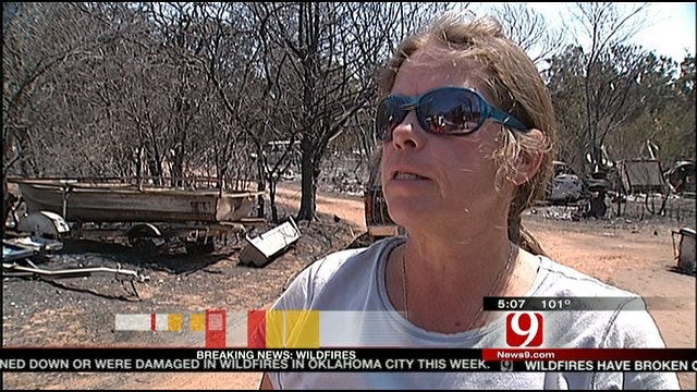 Insurance Commissioner Tours NE OKC Fire Devastation