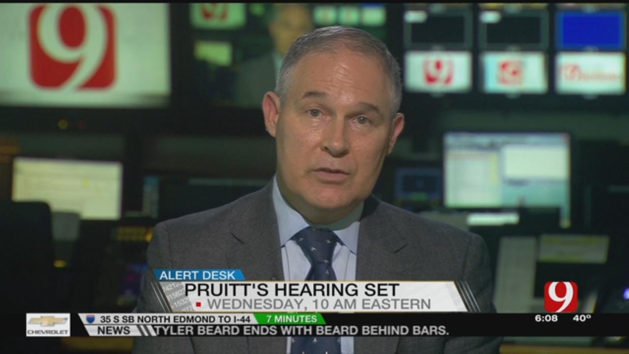 Pruitt's Confirmation Hearing Set For This Wednesday