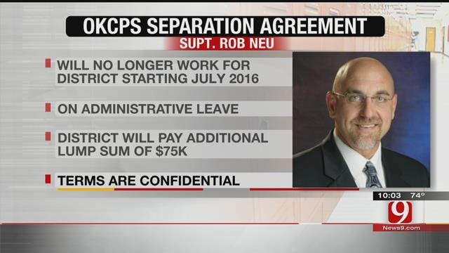 OKCPS Superintendent To No Longer Work For District Effective July 1