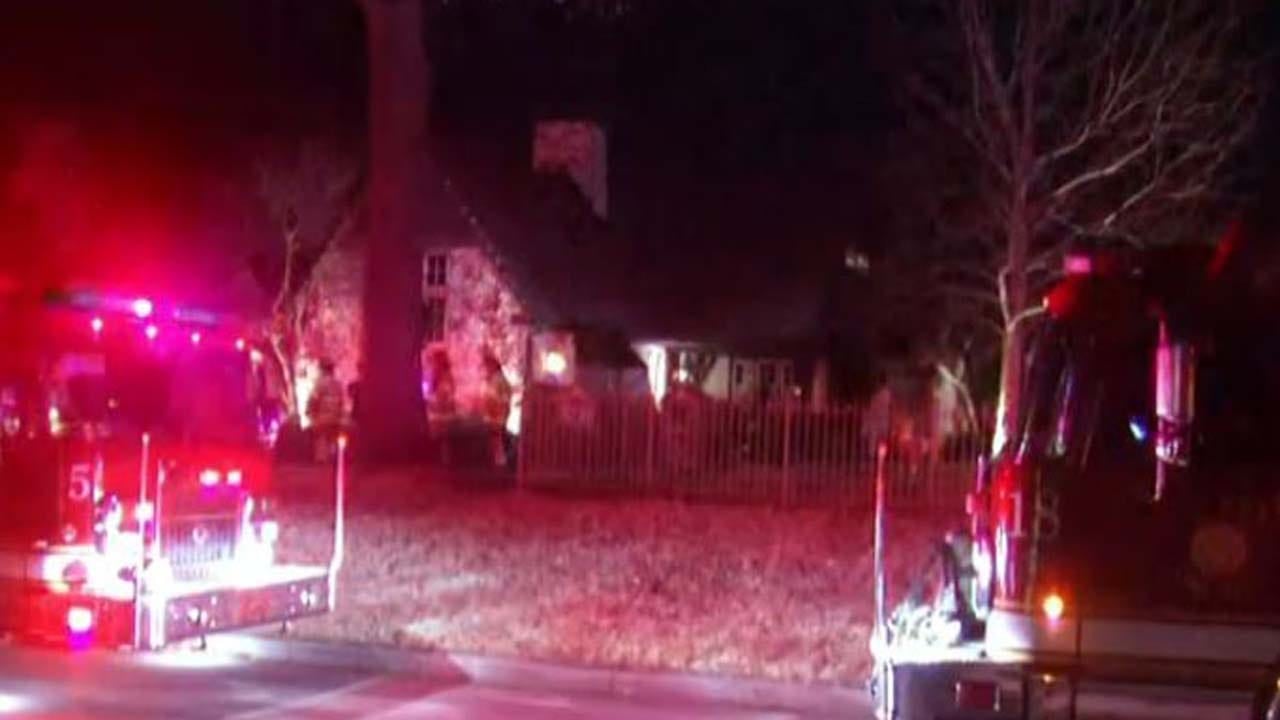 Firefighters Respond To Tulsa House Fire Near Gathering Place