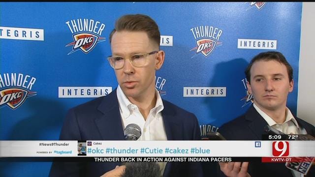 Thunder Reporter: Pacers In OKC