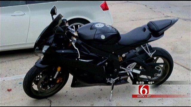 Green Country Marine's Motorcycle Stolen Just Before Christmas
