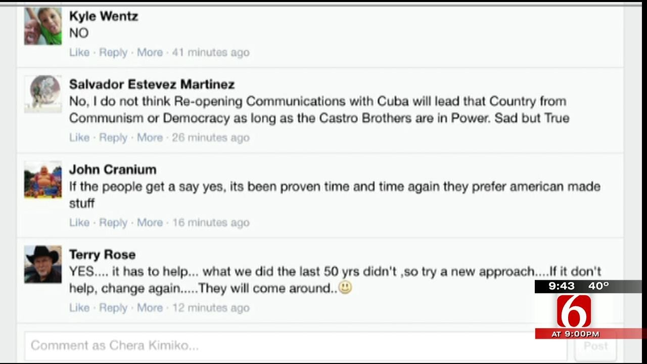 OK Talk: Will Reopening Communication With Cuba Lead Them Away From Communism?