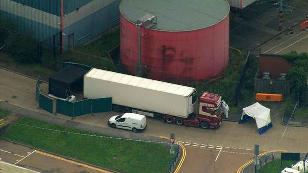 U.K. Police Launch Murder Probe After 39 Bodies Found In Truck