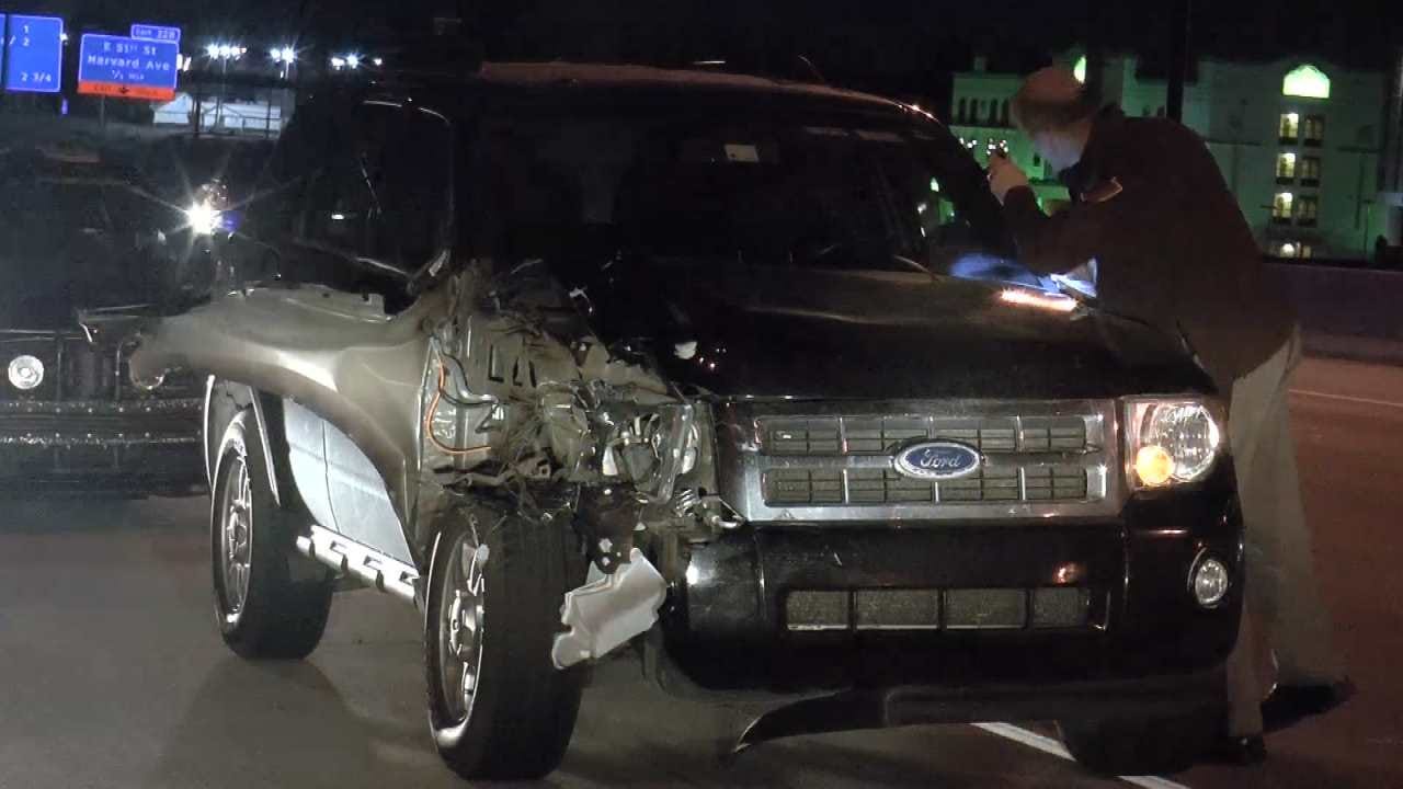 Man Hit, Killed On Interstate 44 In Tulsa