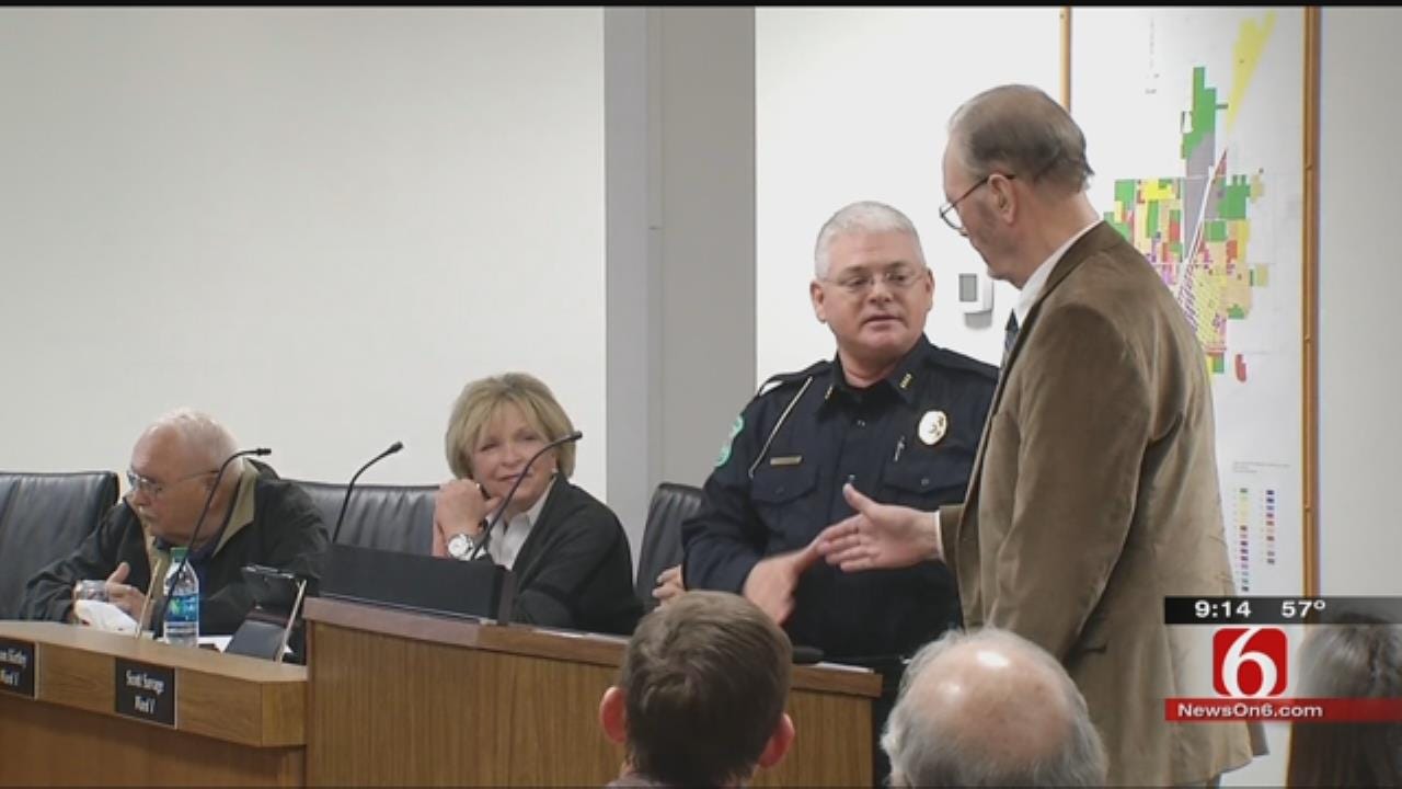 Retired Claremore Chief Of Police Honored For Service
