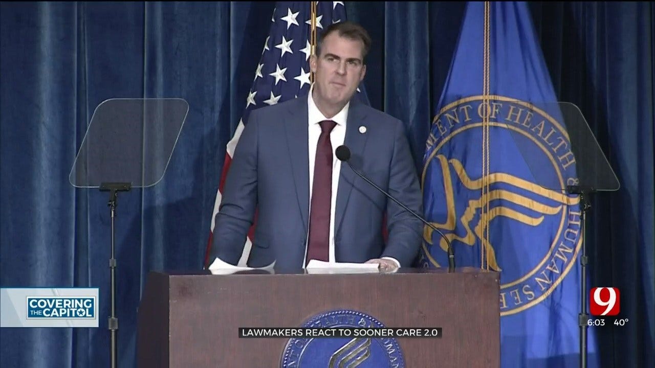 State Lawmakers React To Gov. Stitt's Plan To Expand SoonerCare