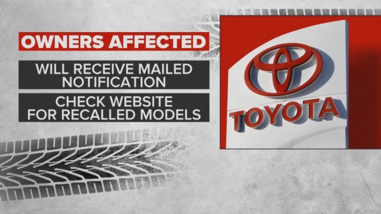 Toyota Recalls 1.7 Million Vehicles In North America
