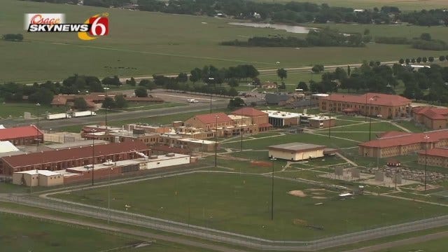 WEB EXTRA: Aerial View Of El Reno Federal Prison From Osage SkyNews 6 HD