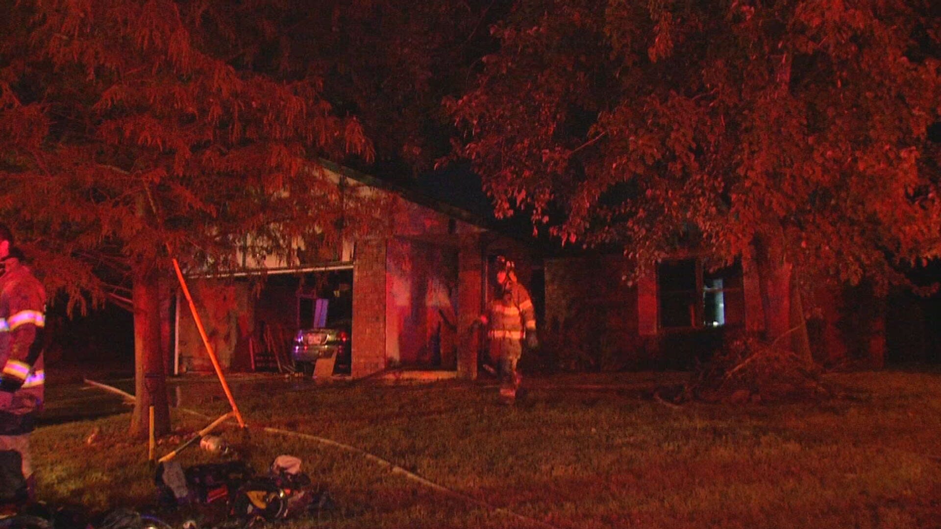 Broken Arrow Home Catches Fire Overnight; No Injuries Reported