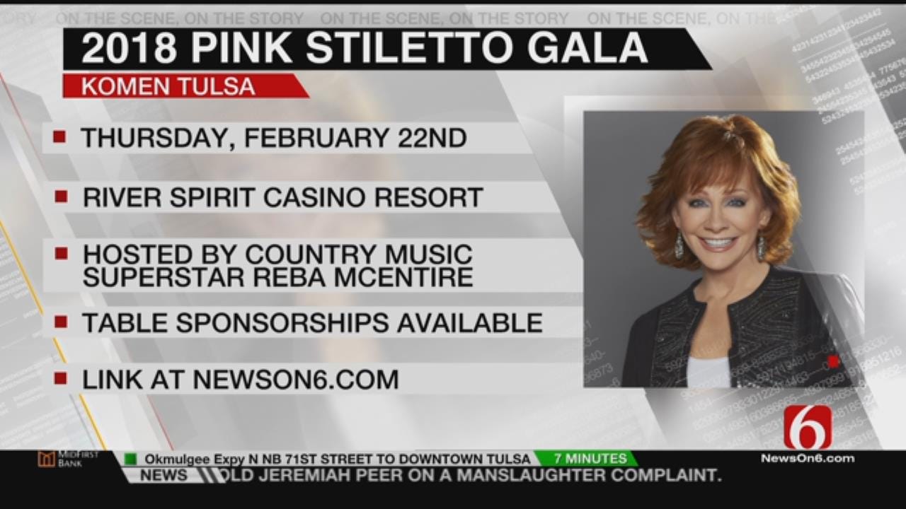 Reba McEntire To Host 2018 Pink Stiletto Gala In Tulsa