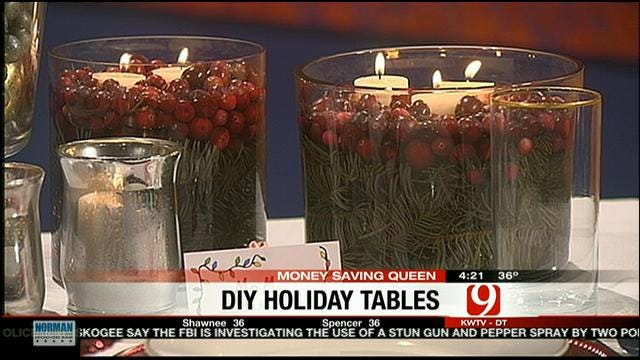 Money Saving Queen: Holiday Touches For Your Table