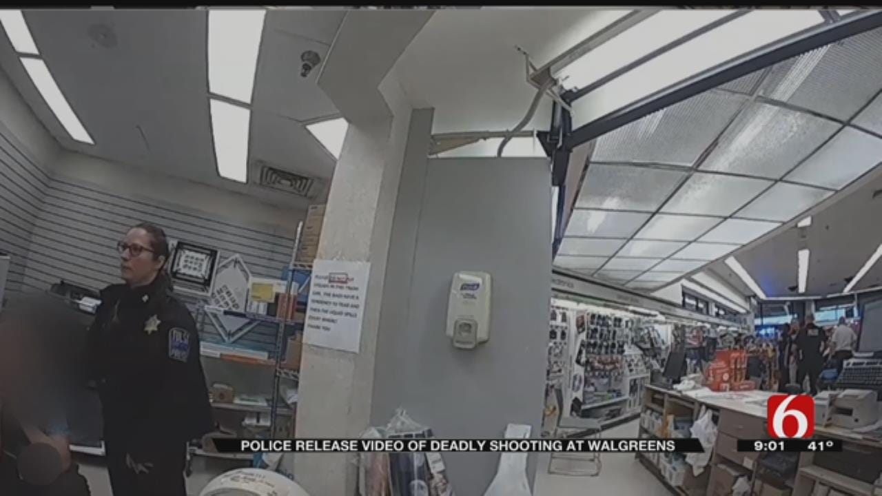 Tulsa Police Release Video From Fatal Walgreens Shooting