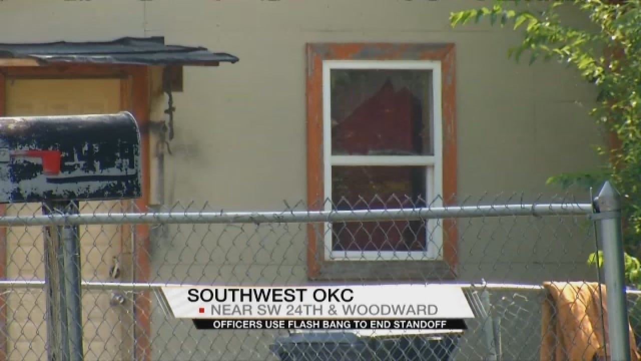 SW OKC Standoff Ends In Multiple Arrests, Dog Shot