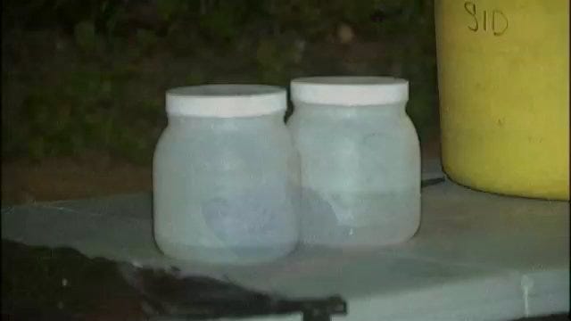 WEB EXTRA: Video From Scene Of Backpack Meth Lab Bust In East Tulsa