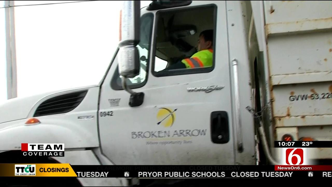 Broken Arrow Residents Pleasantly Surprised By Driving Conditions
