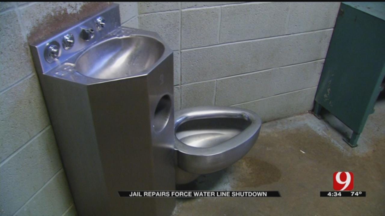 Oklahoma County Jail Water Shut Off For Valve Repairs