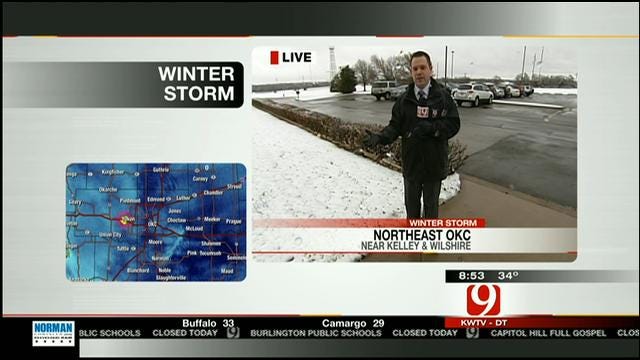 News 9 Meteorologist Heads Outside For Weather Update