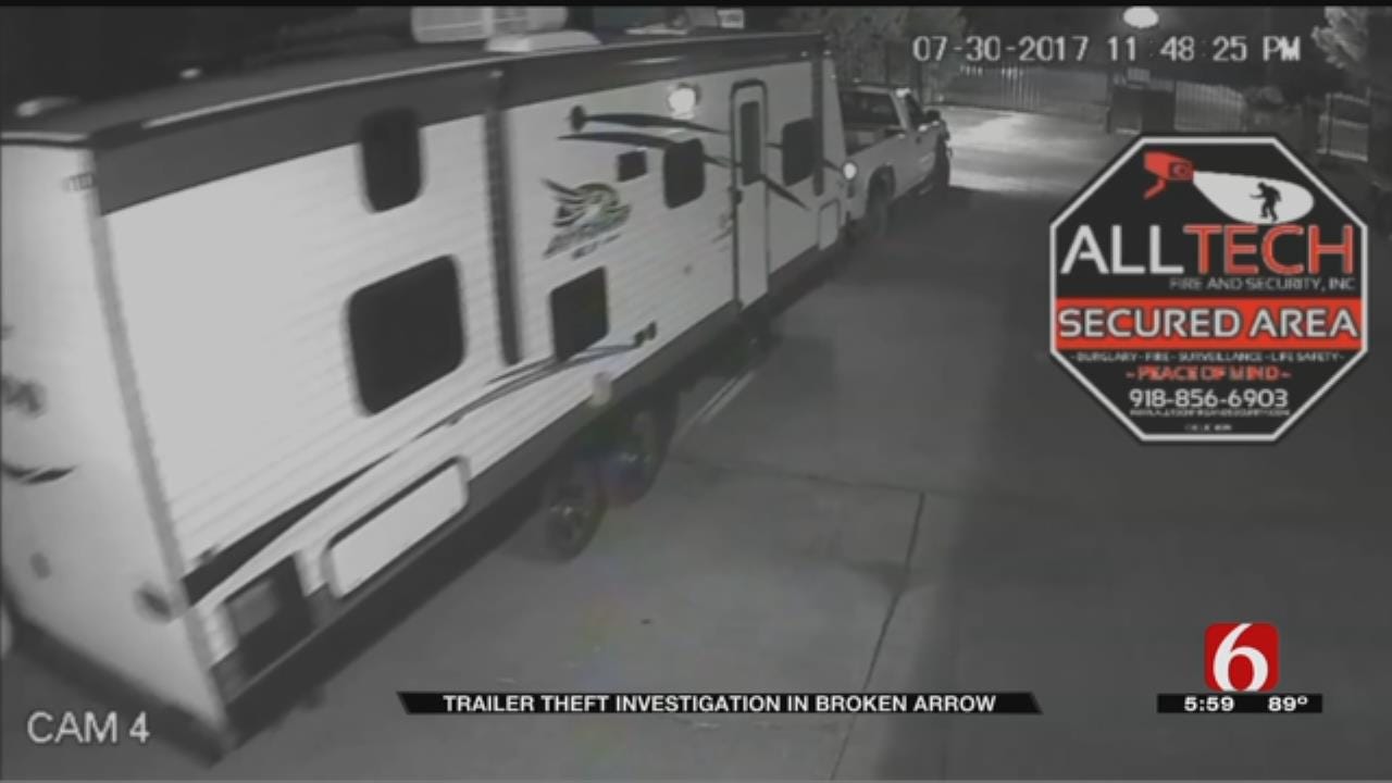 Broken Arrow Police On Hunt For Man Who Stole Trailers From Storage Units