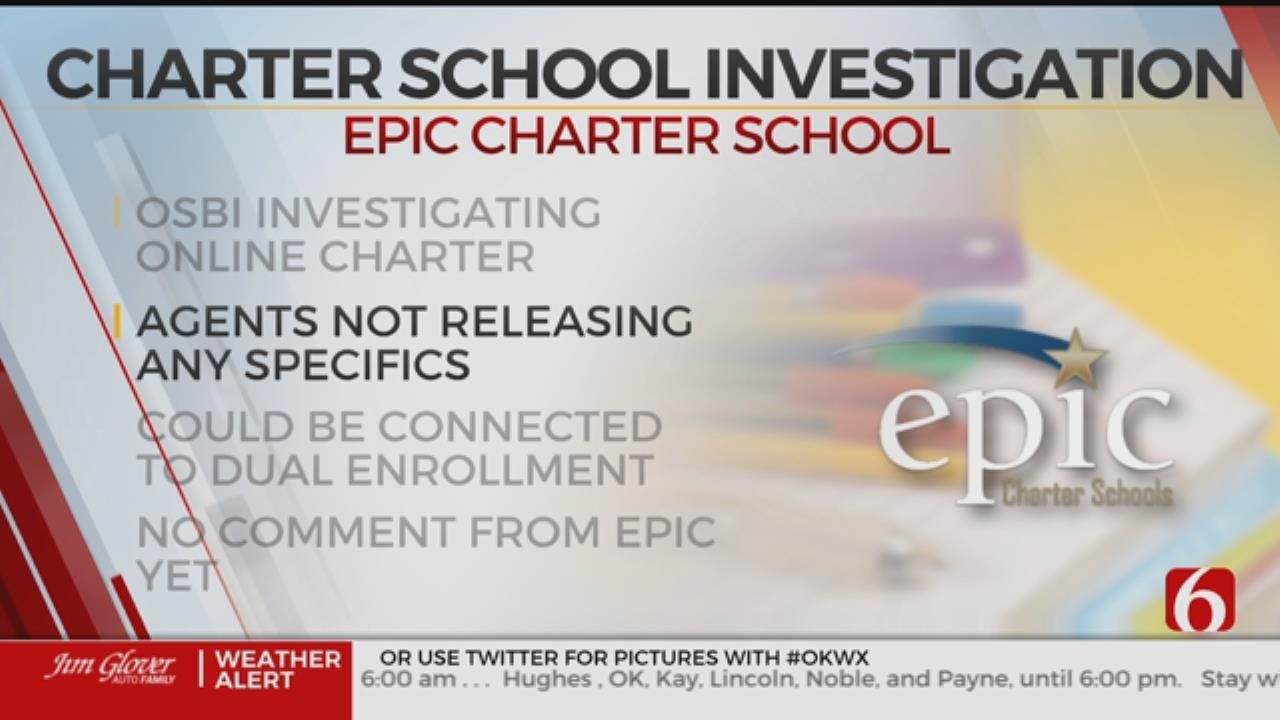 Epic Charter Schools Under Investigation By OSBI