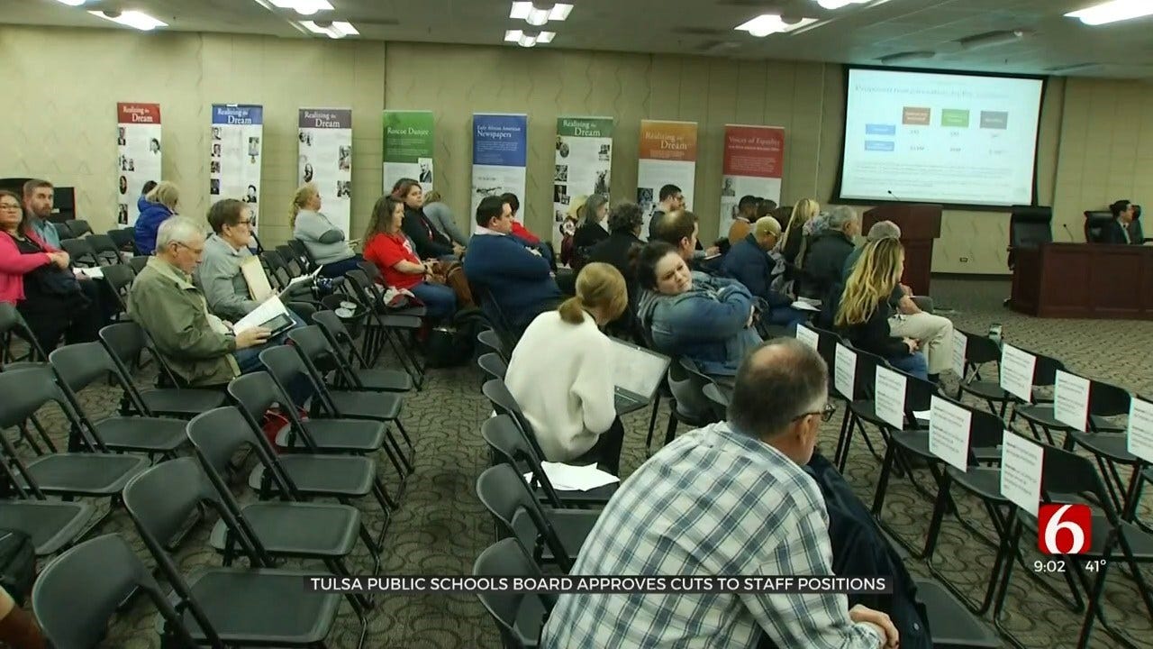 Tulsa Public Schools Board Votes To Eliminate 174 Positions