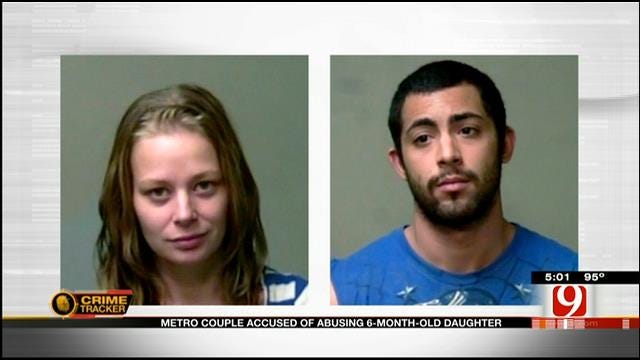 OKC Couple Accused Of Abusing 6-Month-Old Daughter