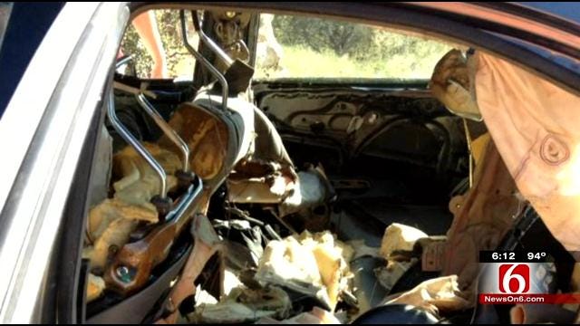 'Curious' Bear Crashes Bixby Family's Vacation, Destroys Their Car