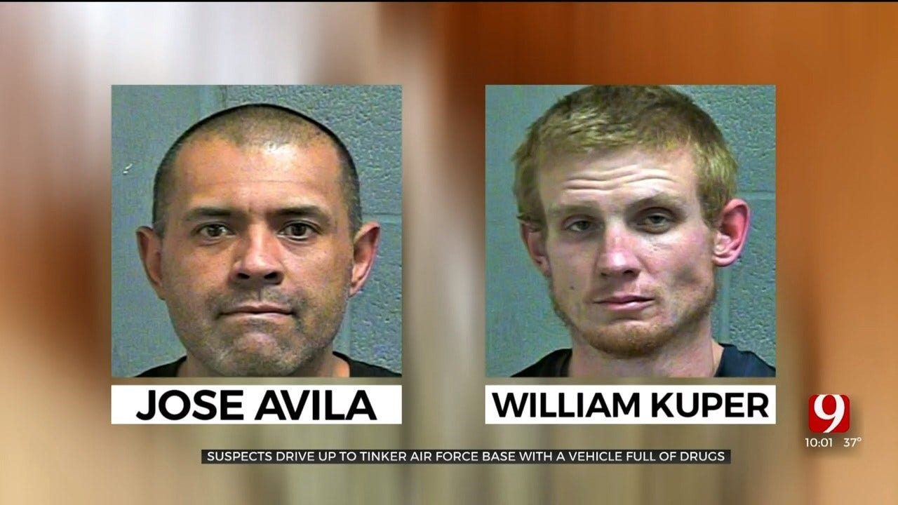 2 Men Arrested, Accused Of Trying To Enter Tinker AFB With Marijuana, A Gun