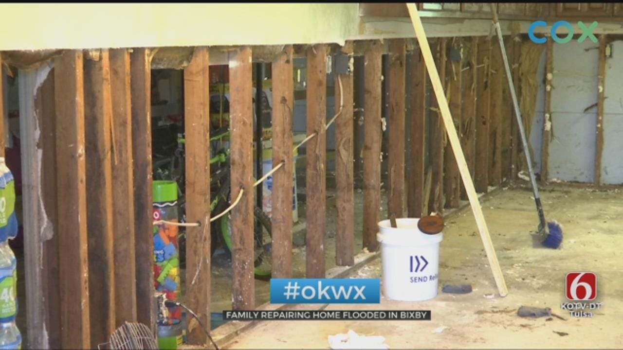 One Bixby Family Still Recovering After Flooding