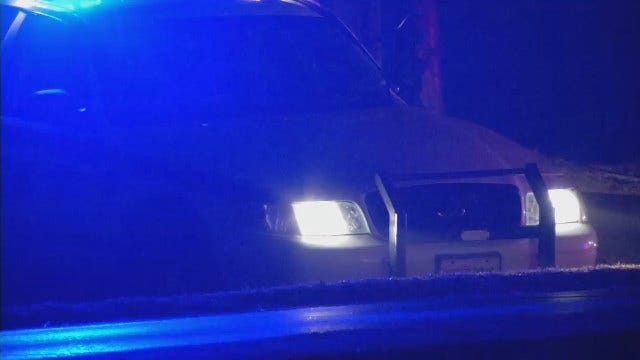 WEB EXTRA: Video From Tulsa Police Patrol Car Crash On Riverside Driver